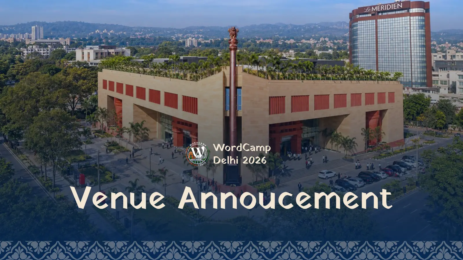 Venue Announcement - WordCamp Delhi 2026